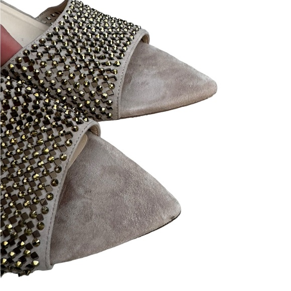 L’Agence Narcise Rhinestone Sandal in Macaroon 10 - Picture 9 of 12